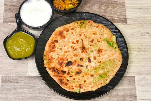 Matar Paneer Paratha