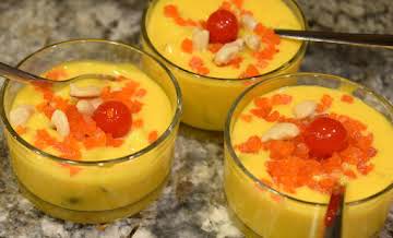 Mango Custard Recipe