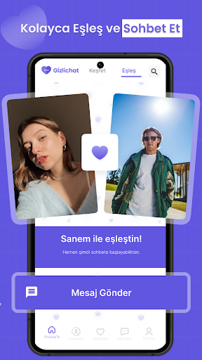 Screenshot Gizlichat: Flört & Sevgili Bul