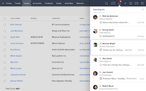 Zoho CRM Preview 3