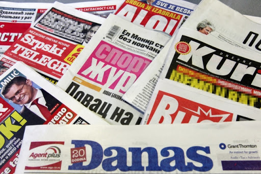 Naslovne strane za utorak, 28. novembar 2017. godine