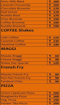 Shake Day Cafe menu 2