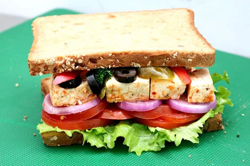 Tossed Spiced Tofu Sandwich