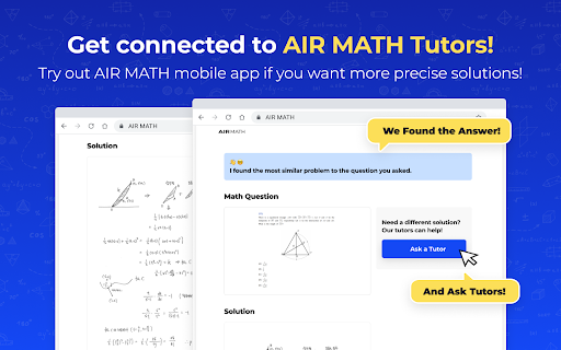 AIR MATH - Homework Helper (Solver on Web)