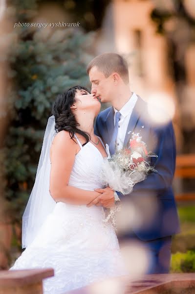 Wedding photographer Sergey Vyshkvarok (sergeyphoto80). Photo of 19 August 2018