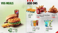 KFC menu 1