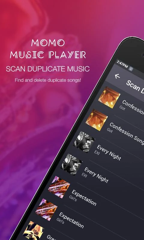    Momo Music Player- screenshot  