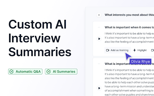 Aspect - AI Notes For Interviews & Recruiters