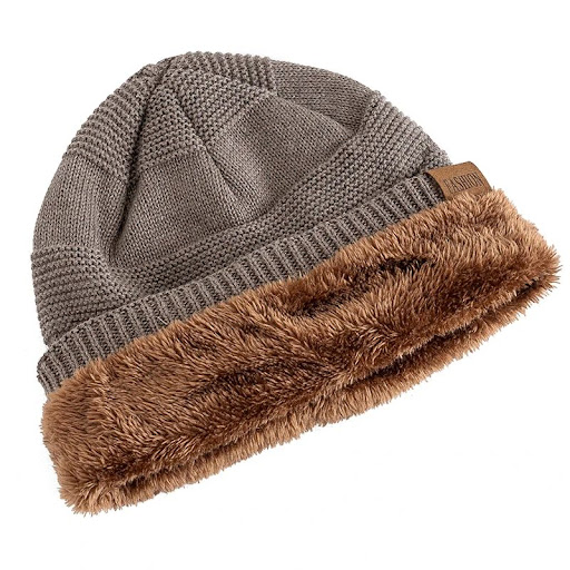Title 4, Fleece-lined Pullover with Woolen Cap. Knitted ...