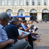 Letture in piazza e ...pisolino di 