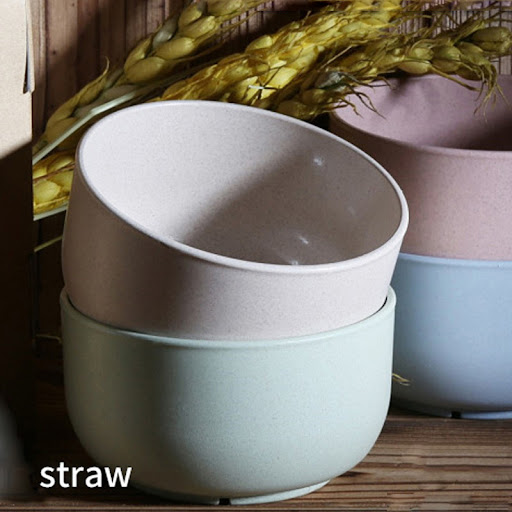 Title 3, Anti -brandende plastic kom met tarwestro