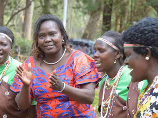 A file photo of Baringo South MP Grace Kipchoim. /JOSEPH KANGOGO