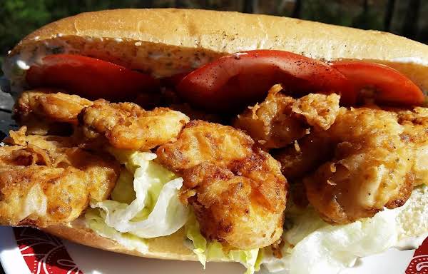 ~ Succulent Shrimp Po'Boy ~_image