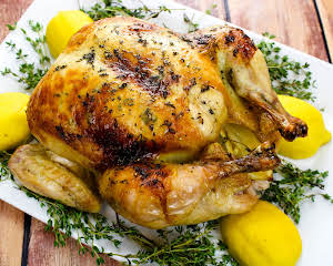 Maple-Butter Roasted Chicken