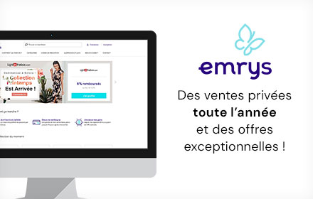 Alerte Bons Plans Emrys la carte - Belgique small promo image