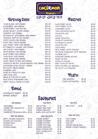 CakeRmon by Ganguram's menu 1