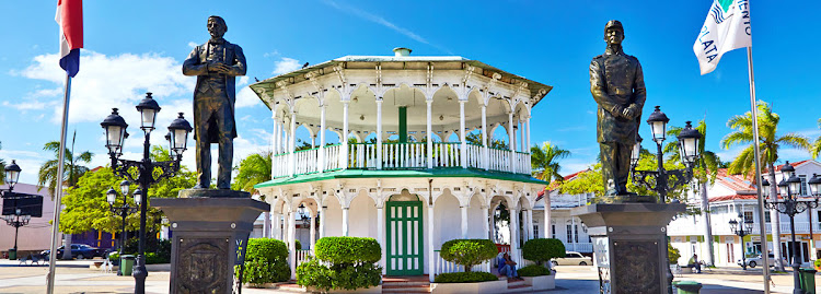 The just-opened Amber Cove tourist resort in the Dominican Republic.