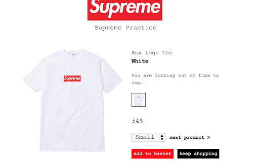 Supreme Practice - Manual Cop Emulator Bot