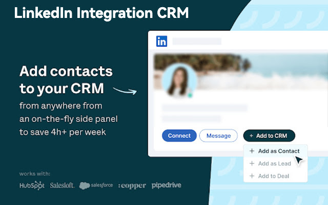 LinkedIn Integration CRM Tool
