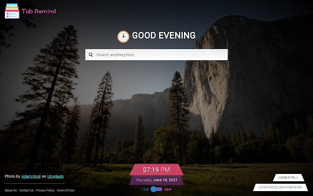 Tab Remind Extension chrome extension