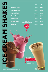 Havmor Ice Cream menu 6