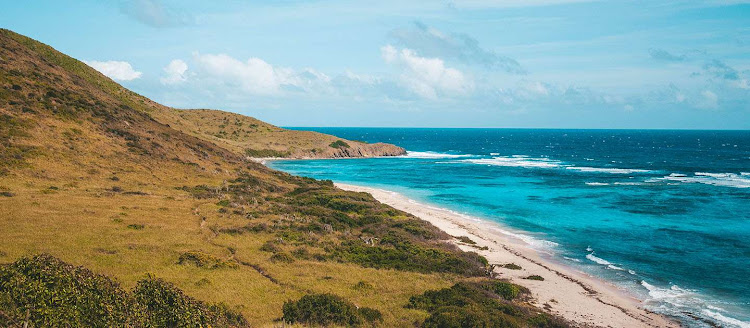 A view of Jack's Bay Beach in St. Croix.