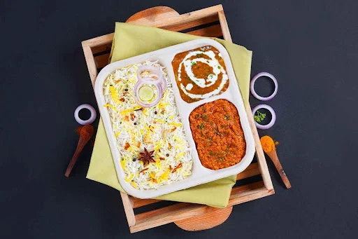 Chicken Kheema & Dal Rice Lunchbox