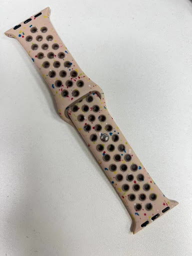 Title 3, Sports Two-color Dustproof Silicone Strap. Dura...