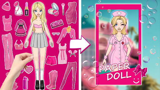 Magic Paper Dolls: Dress Games screenshot #4