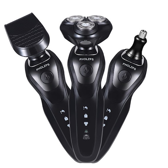 Máy Cạo Râu Đa Năng Shaver Sk1588 Bản Pro, Cạo Lông, Tỉa Lông Mũi, Chống Nước Cực Tốt