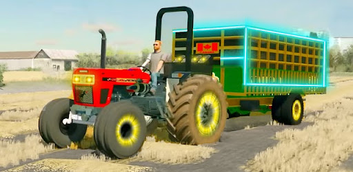 Indian Tractor Driving Farm 3D