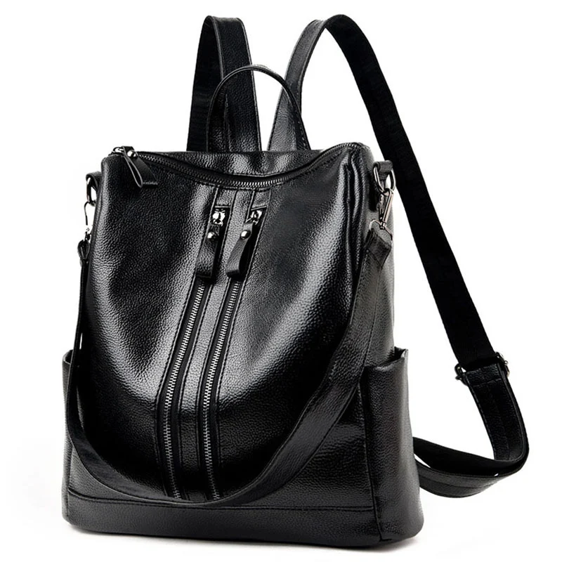 Mochila Casual de Moda para Mujer Bolso de Mano Versátil y a la Moda. Perfecta para el Día a Día y para Combinar con Cualquier Estilo.
