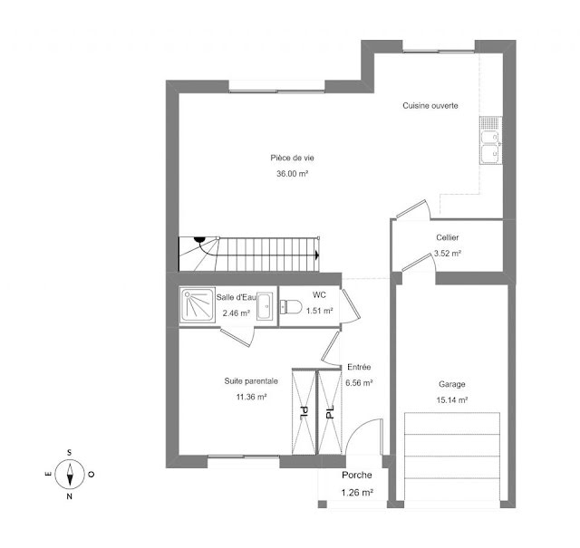 Vente maison neuve 5 pièces 117 m² à Saint-Jean-Lasseille (66300), 389 500 €