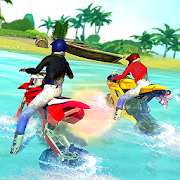 Water Surfing Bike Racer & Quad Stunt Simulator 17  Icon