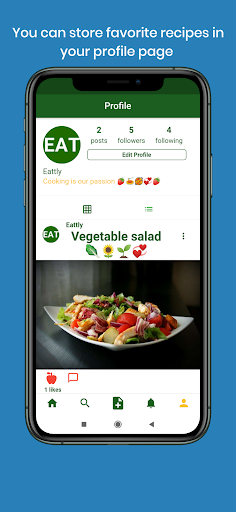 Eattly -  Share your recipes with friends