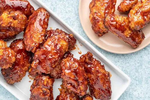 Chicken Wings In Spicy BBQ Sauce(6 Pcs)