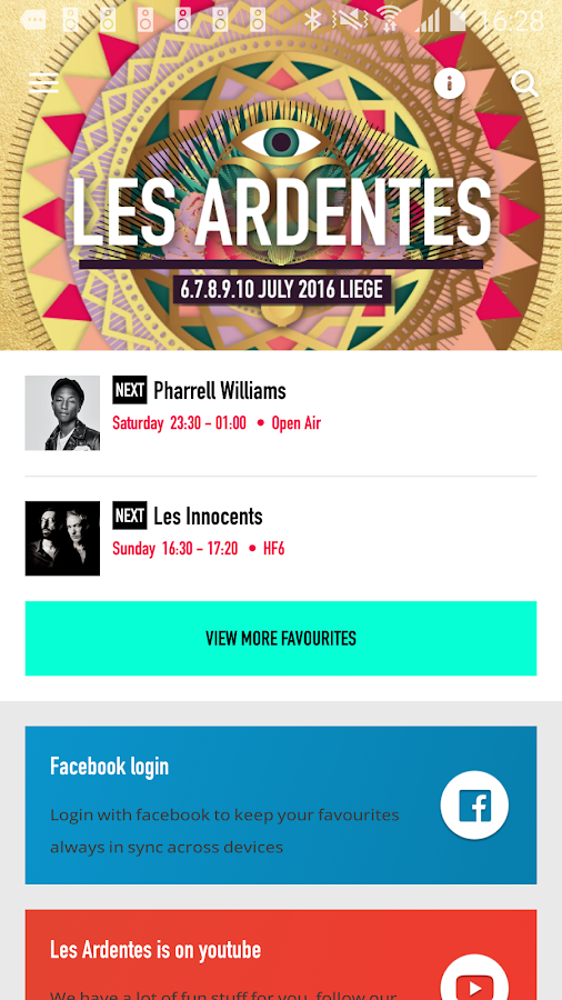 Les Ardentes 2016 - Applications Android sur Google Play