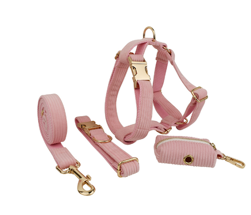 Title 2, Velvet fabric dog collar, soft and stylish for ...
