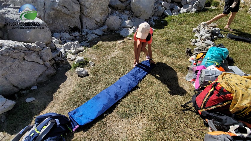 Material básico para VIVAC en Montaña