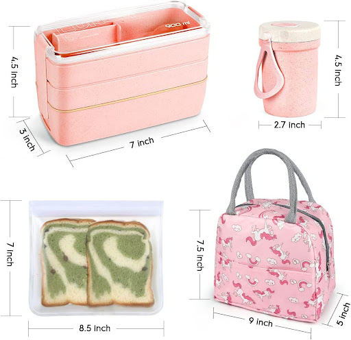 Title 5, 27-piece Japanese Lunch Box Suit with Thermal B...