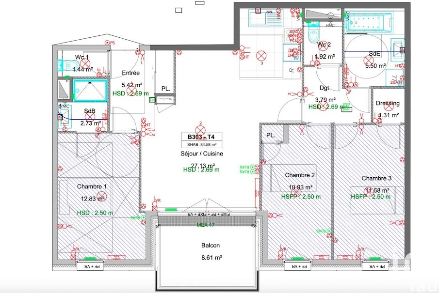 Vente appartement 4 pièces 84 m² à Caen (14000), 506 000 €