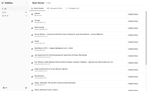 TabClue - Tab Manager screenshot 3