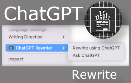 ChatGPT Rewriter small promo image