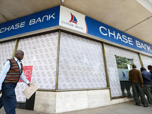 Chase Bank on Waberi Street./File