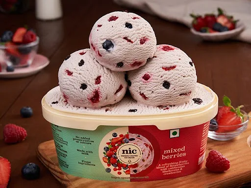 Mixed Berries Ice Cream 750ml