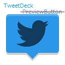 Hide TweetDeck Preview Button