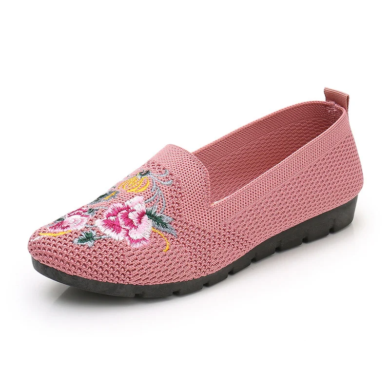 Title 6, Scarpe di tela da donna ricamate, traspiranti, ...
