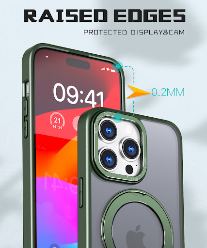 Title 16, Metal Lens Magnetic Bracket Phone Case. Protect...