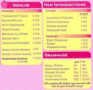 Baskin Robbins menu 2