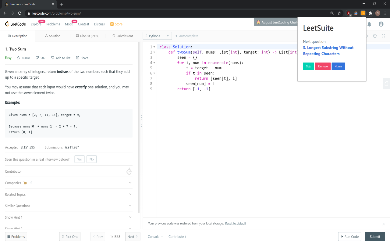 LeetSuite Preview image 1